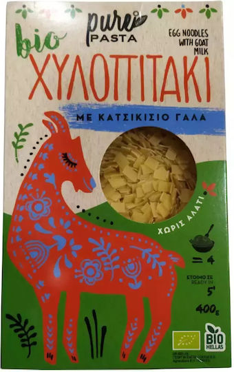 Serafeim Geyseis Hilopites Pure Pasta with Goat Milk Organic 400gr