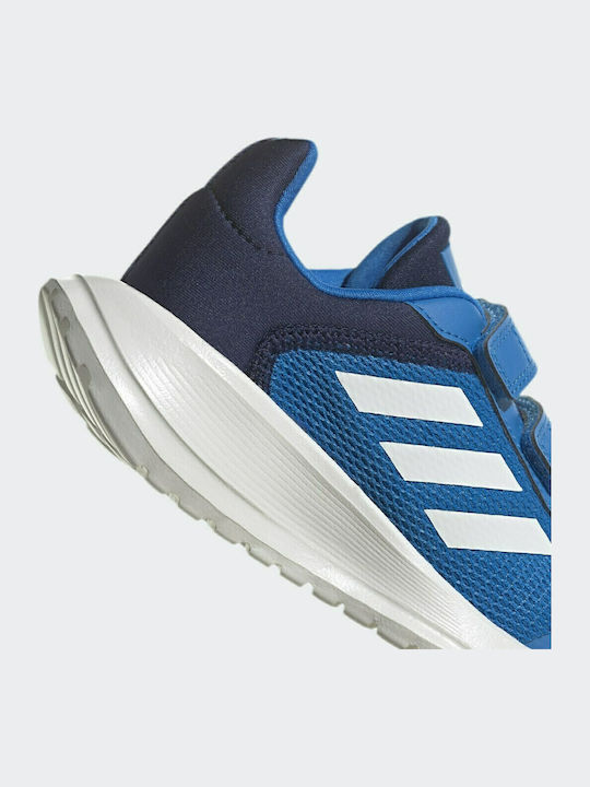 Tensaur Run 2.0 CF K Încălțăminte Sport Copii Alergare cu Închidere Hoop & Loop Blue Rush / Core White / Dark Blue