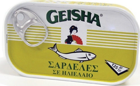 Geisha Sardines In Sunflower Oil 125gr