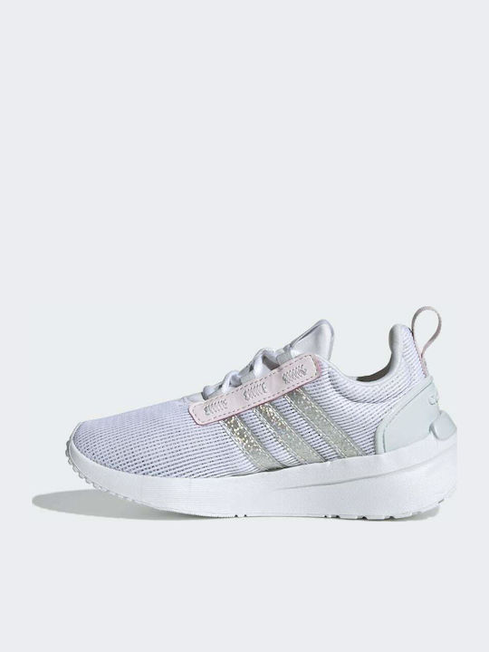 Racer TR21 K Kids Sports Shoes Running with Laces Cloud White / Blue Tint / Almost Pink