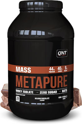 QNT Metapure Mass Whey Isolate Whey Protein with Flavor Belgian Chocolate 1.815kg