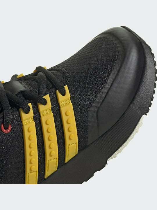 Racer TR Детски спортни обувки Running с Връзки Черно Core / Eqt Жълто / Червено