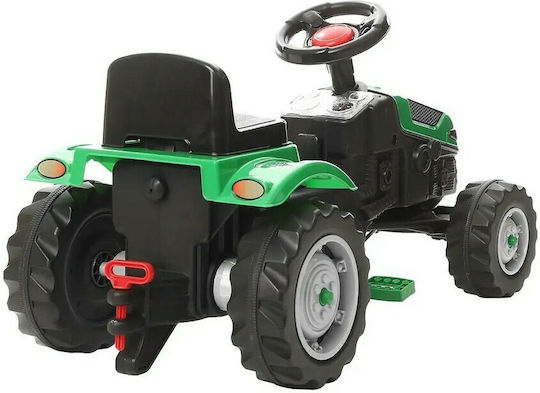 Tractor pentru copii Active Pedal De la picior la podea cu Pedale Verde