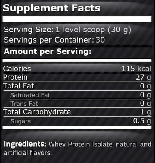 Pure Nutrition Whey Isolate Protein Molke mit Geschmack Preiselbeere Buttermilch 908gr