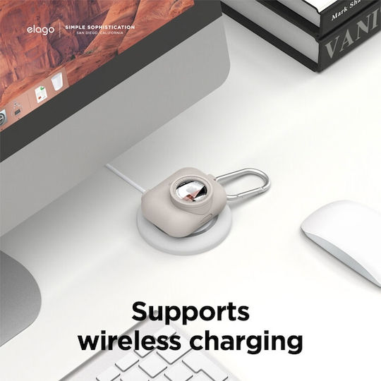 Elago AT Snapshot Silicone Case with Keychain Stone for Apple AirPods Pro