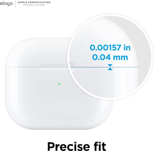 Elago Dust Guard Αυτοκόλλητα σε Χρυσό χρώμα για Apple AirPods 3