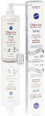 Boderm Oliprox Спрей Спрей за Себореен Дерматит 150ml