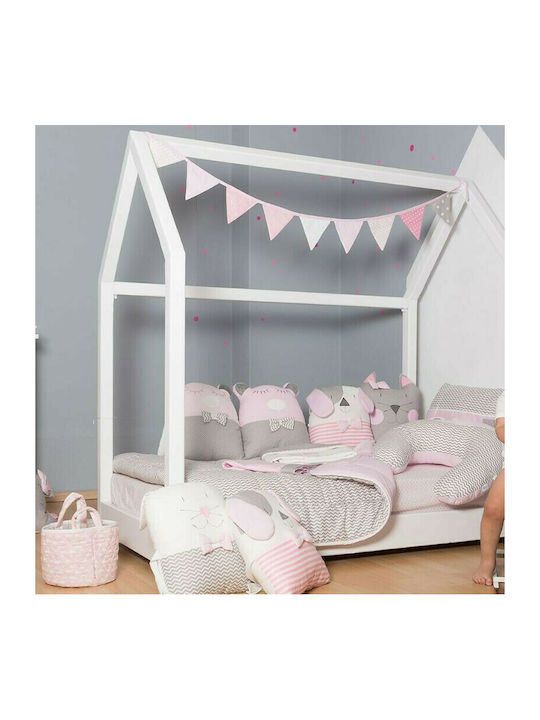 Baby Star Sugar Family Ροζ 110x150cm 7019P