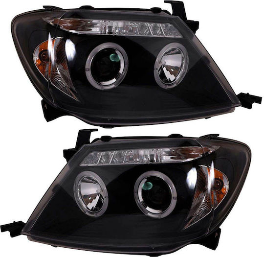 Sonar Front Lights Angel Eyes Led for Toyota Hilux 2005-2011 2pcs