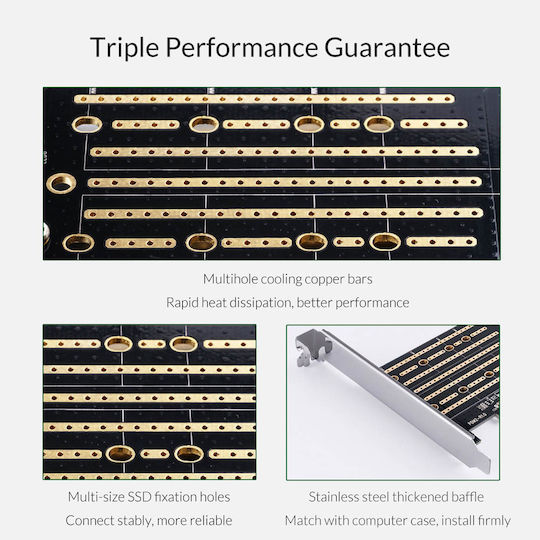 Orico PCIe Controller with 2 M.2 Ports