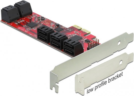 DeLock DeLock PCIe Karte mit 10 SATA III Anschlüssen