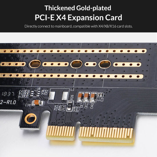 Orico Κάρτα PCIe σε θύρα M.2
