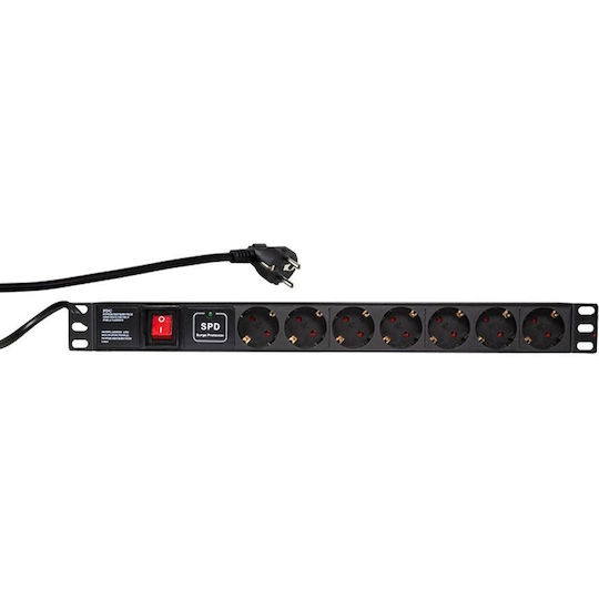 LogiLink Πολύπριζο Rack PDU7C01 1τμχ