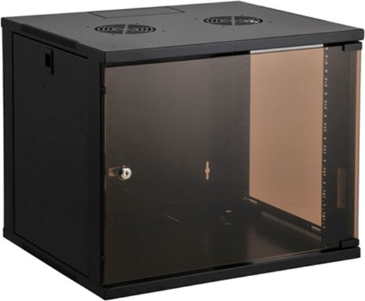 SUT Επιτοίχια Καμπίνα Rack 9U 54x60x45cm Μαύρο 602.5609.03.100