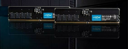 Crucial DDR5 με Module 1x16GB και Ταχύτητα 4800 για Desktop