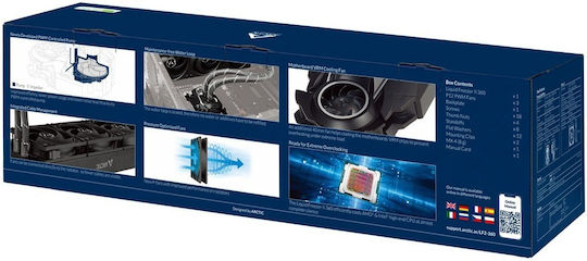 Arctic Liquid Freezer II 360 Υδρόψυξη Επεξεργαστή Τριπλού Ανεμιστήρα 120mm για Socket AM4/AM5/1700/1200/115x