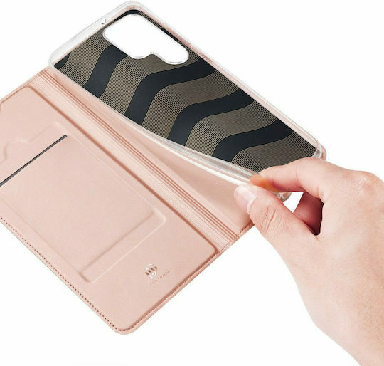 Dux Ducis Skin Pro Book Piele artificială Rose Gold (Galaxy S22 Ultra 5G)