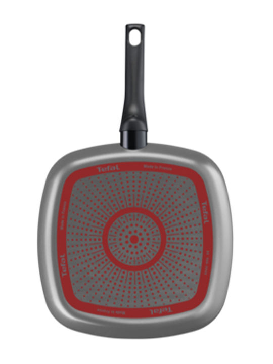 Tefal Easy Plus Γκριλιέρα από Αλουμίνιο με Αντικολλητική Επίστρωση 26cm