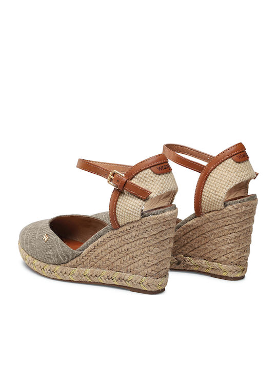 Brava Women's Platform Espadrilles Gray