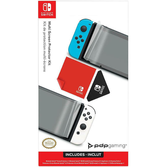 PDP Multi Screen Protector Screen Protector for Switch in Transparent color