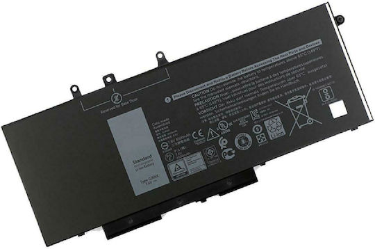 Powertech Съвместима батерия за лаптоп Dell Географска ширина E5480 с 6000mAh