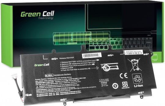 Green Cell Compatible Battery for HP EliteBook Folio 1040 G1/G2 with 3100mAh