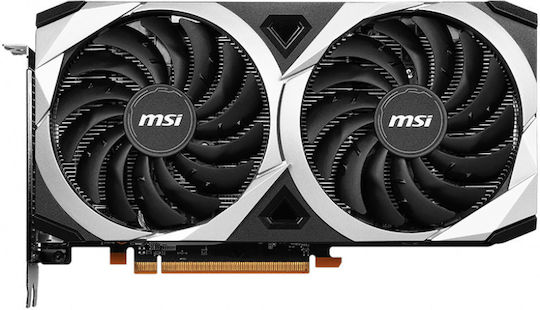 MSI Radeon RX 6600 8GB GDDR6 Mech 2X Graphics Card
