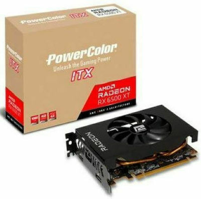 PowerColor Radeon RX 6500 XT 4GB GDDR6 Placă Grafică