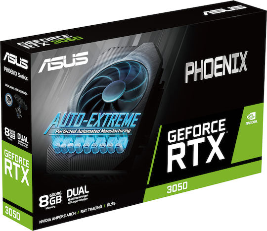 Asus GeForce RTX 3050 8GB GDDR6 Phoenix Graphics Card