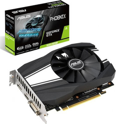 Asus GeForce GTX 1660 Super 6GB GDDR6 Phoenix Κάρτα Γραφικών