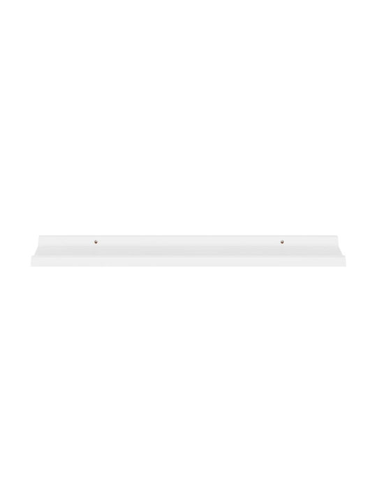 Shelves Wall White 4pcs 80x9x3cm