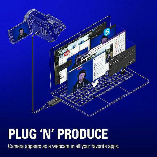 Elgato Cam Link 4K Live Streaming and Recording |1080p on 60fps or 4K at 30 fps | USB 3.0