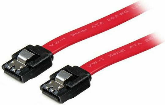 StarTech 7-Pin SATA III to 7-Pin SATA III Cable 0.45m Red (LSATA18)