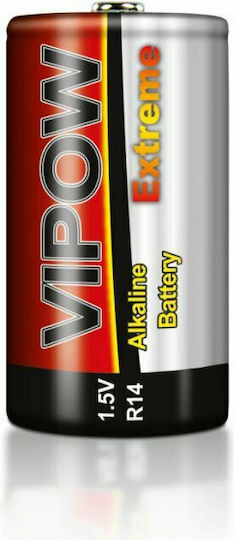 Vipow Extreme Αλκαλικές Μπαταρίες C 1.5V 2τμχ
