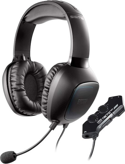 Creative Tactic360 Sigma Over Ear Gaming Headset με σύνδεση 3.5mm / USB