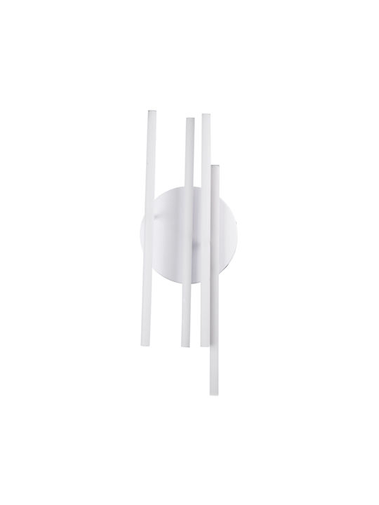 GloboStar Draco Ceiling Mount Light 60cm White with Integrated LED and Remote Control
