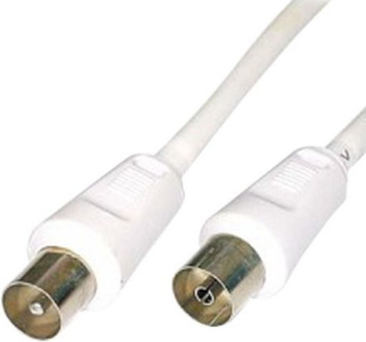 Blow Antenna Cable Coax male - Coax female White 15m (DM-3970-15) 1pcs