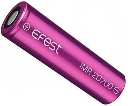 Efest Wiederaufladbare Batterie 20700 Li-Ion 3000mAh 3.7V 1Stück