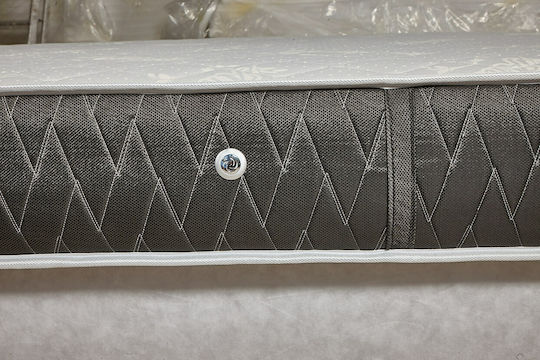 Bs Strom Antistress Orthopedic Double Orthopedic Mattress 140x190x21cm with Springs