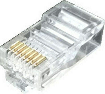 Central Stecker RJ-45 männlich Silber (01-60-474)
