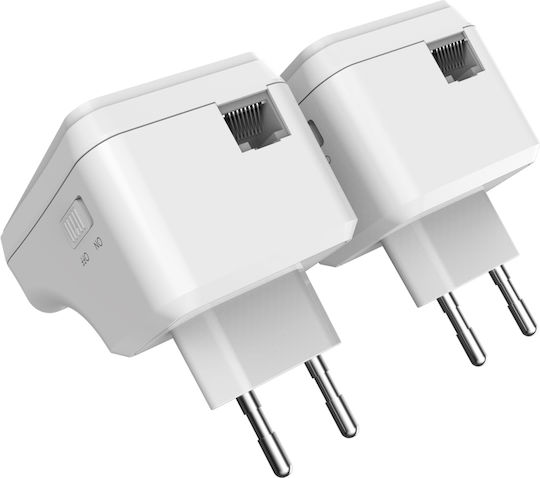 Wavlink NWP502M2 Powerline Dual Kit Wired and 2 Ethernet Ports