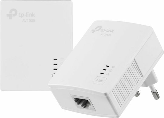 TP-LINK TL-PA7019 KIT v1 Powerline Διπλό για Ενσύρματη Σύνδεση και Θύρα Gigabit Ethernet