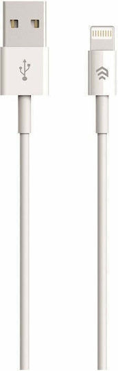Devia Smart USB to Lightning Cable Λευκό 2m (DVCB-DVCB-311598)
