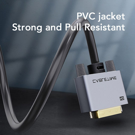 Cabletime Kabel DVI-D-Stecker - HDMI-Stecker 5m Schwarz