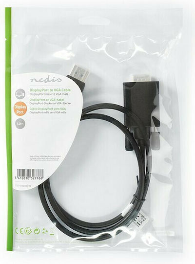 Nedis Kabel DVI-D-Stecker - DVI-D-Stecker 5m Schwarz (CCGP32001BK50)