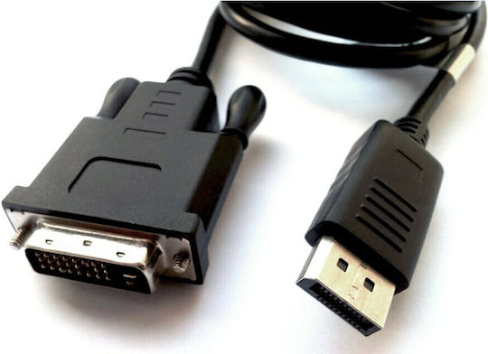 Unitek Kabel DVI-D-Stecker - DisplayPort-Stecker 1.8m Schwarz (Y-5118BA)