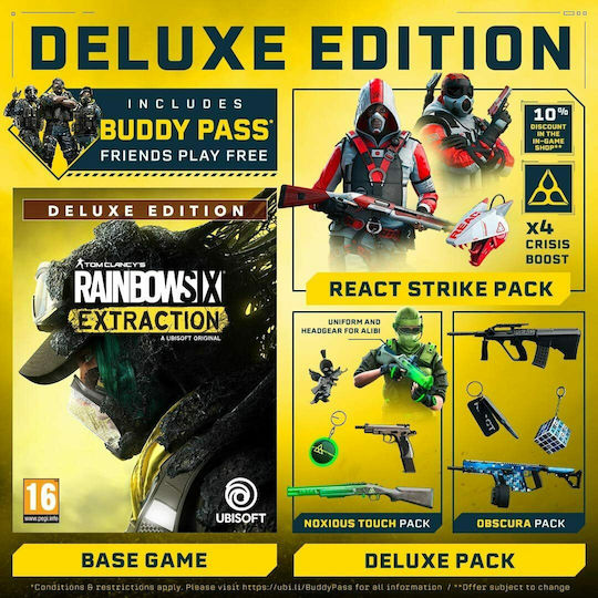 Tom Clancy's Rainbow Six Extraction Deluxe Edition PS5 Game