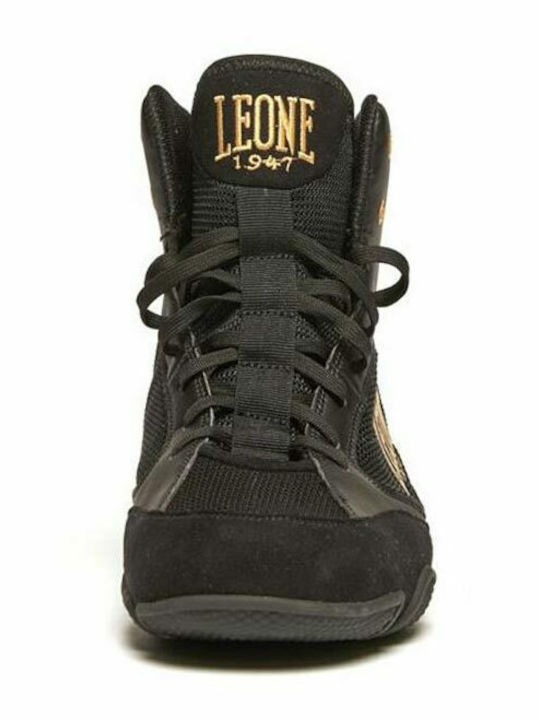 Leone Boxing Shoes Black