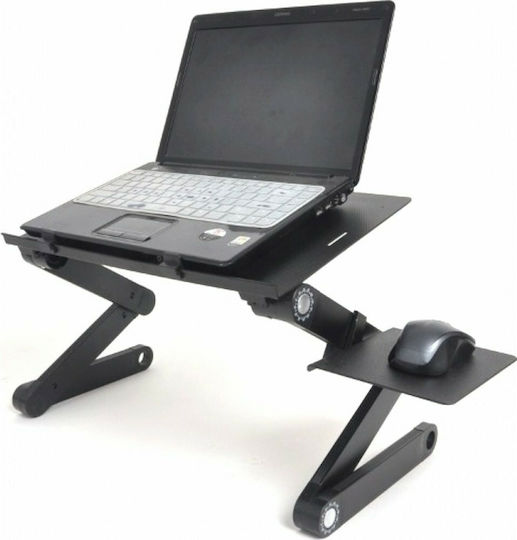 AirSpace Τραπεζάκι για Laptop με 1 Ανεμιστήρα Γκρι