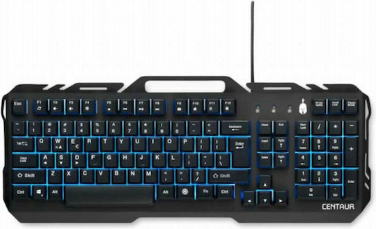 Spartan Gear Centaur Gaming Πληκτρολόγιο με Φωτιζόμενα πλήκτρα (Αγγλικό US)